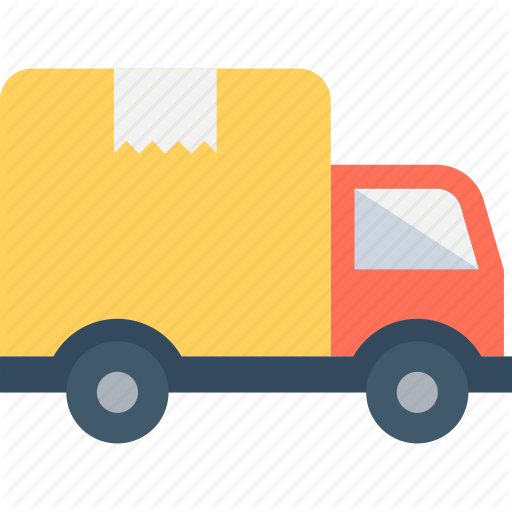 Delivery Car, Delivery Van, Hatchback, Shipping Truck, Vehicle Icon