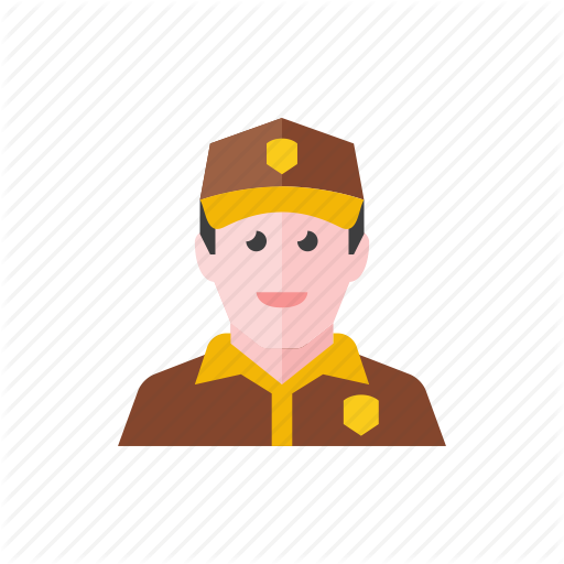 Delivery, Man Icon