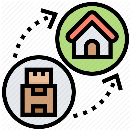 Delivery, Home, Parcel, Send, Service Icon