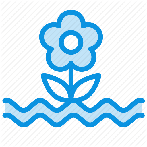 Flood, Flower, Weather Icon