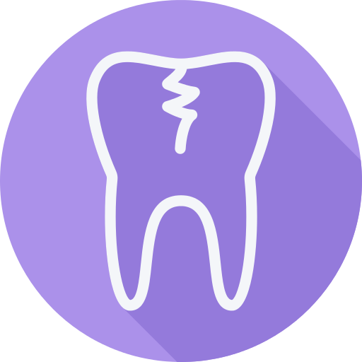 Broken Tooth Decay Png Icon