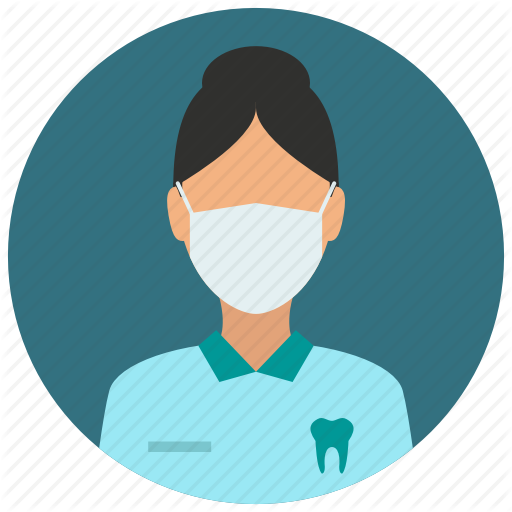 Dentist, Education, Female, Medical, Science, Woman Icon