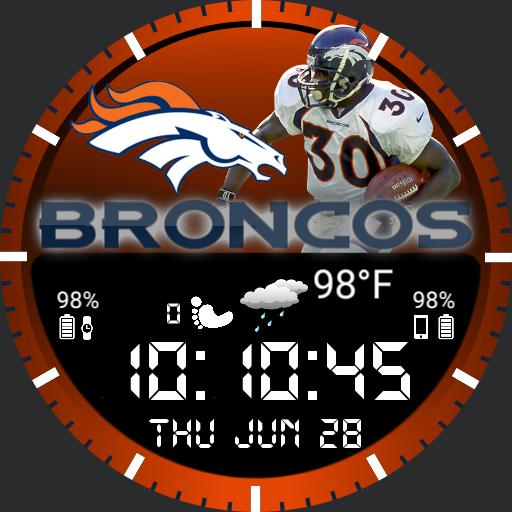 Denver Broncos Watch For G Watch R