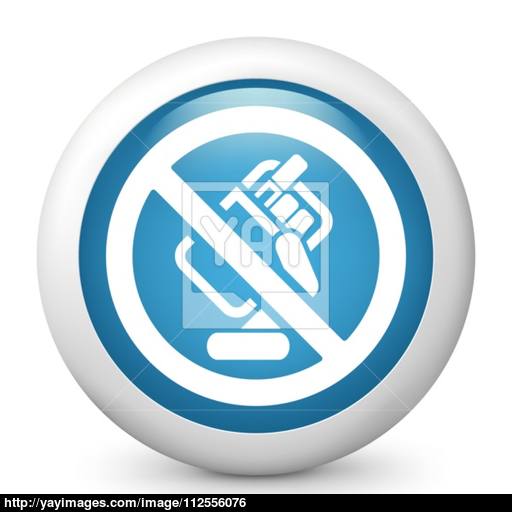 Forbidden Smoke Icon Vector
