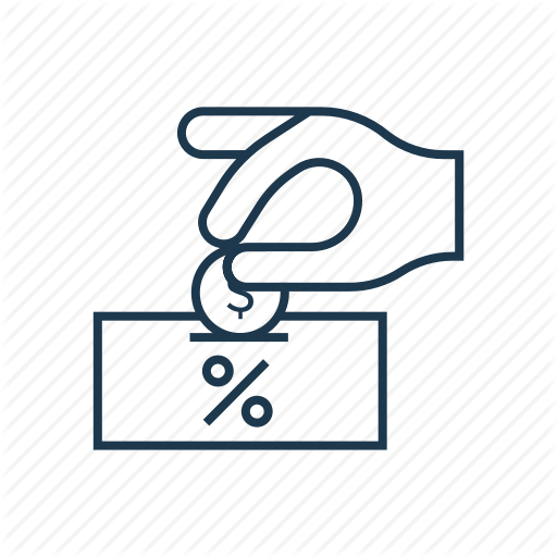 Deposit, Finance, Interest, Money, Saving Icon