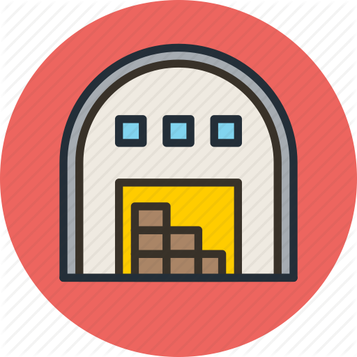Building, Depot, Storage, Storehouse, Warehouse Icon