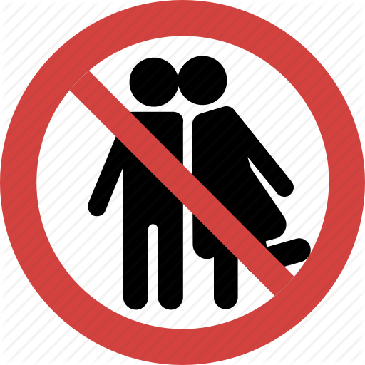 Block, French Kiss, Kiss, Not Allowed, Prohibition, Romance