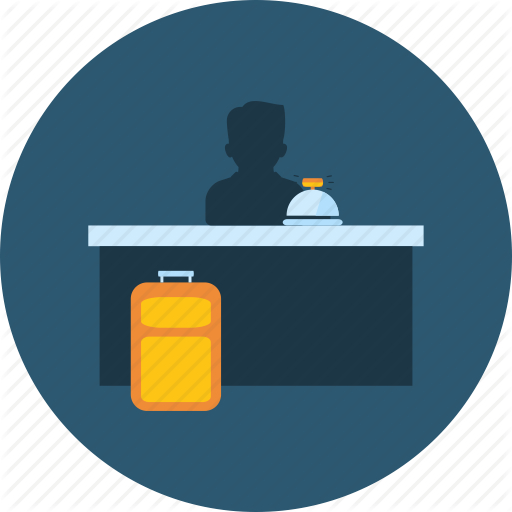 Customer, Desk, Front, Hotel, Reception, Receptionist, Service Icon