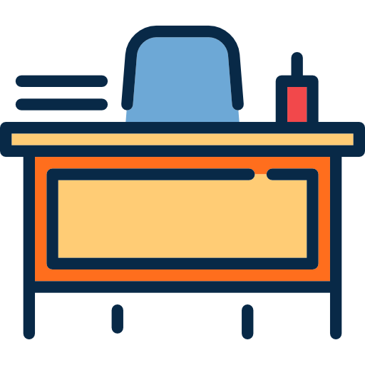 Teacher Desk Icons Free Download