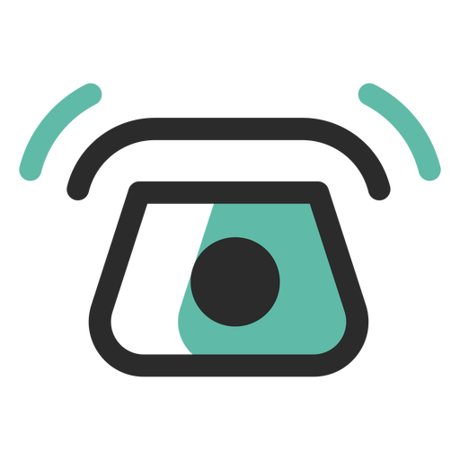 Telephone Ringing Colored Stroke Icon
