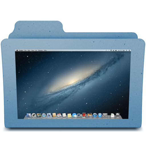 Mountain Lion Desktop Folder Icon