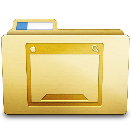 Yellow Desktop Icon