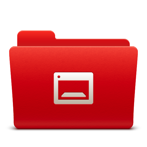 Folder Desktop Icon Soda Red Iconset Trysoda