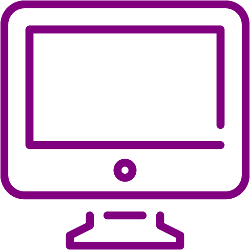 Purple Desktop Icon