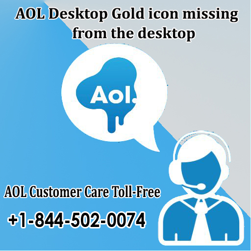 Aol Desktop Gold Icon Missing From The Desktop Aolcustomercare
