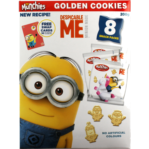 Mr Munchies Cookies Golden Despicable Me Pack