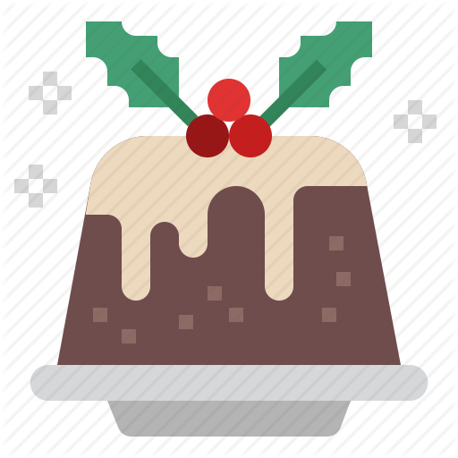 Cake, Christmas, Dessert, Pudding, Sweet, Sweets, Xmas Icon