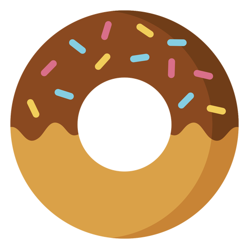Chocolate Doughnut Icon Dessert Icon
