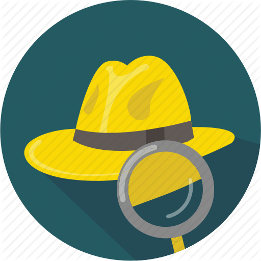Crime, Detective, Hat, Movie, Mystery, Noir, Officer Icon