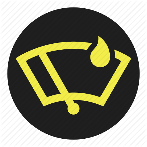 Dashboard, Detector, Rain, Sensor, Wiper Icon