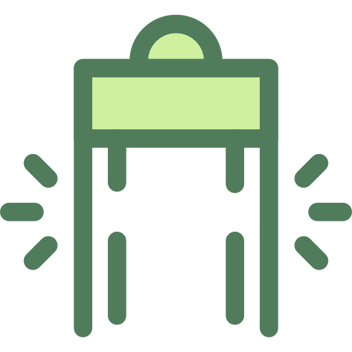 Security, Safety, Protection, Terrorism, Metal Detector Icon