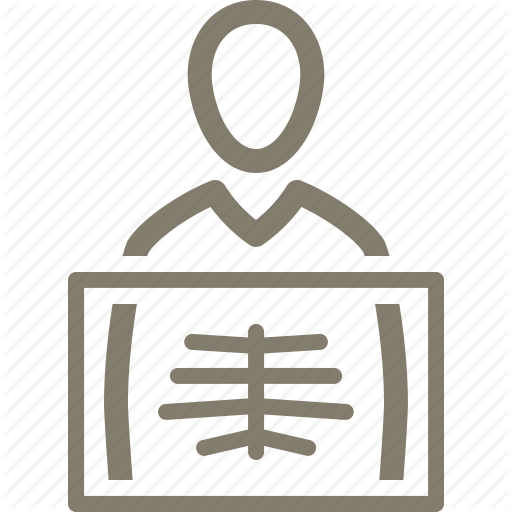 Diagnosis, Healthcare, Patient, Xray Icon