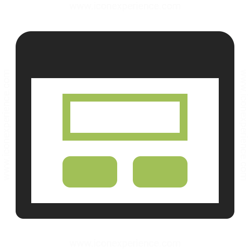 Window Dialog Icon Iconexperience