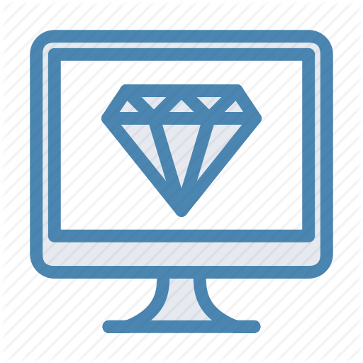 Diamond, Jewel, Programming, Ruby, Vision Icon