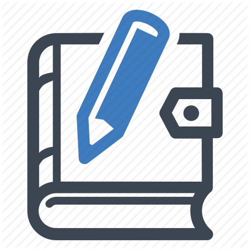 Journal, Notebook, School Diary Icon