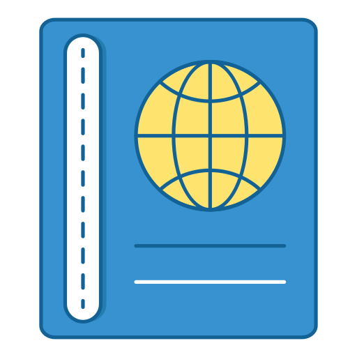 Travel, Holiday, Vacation, Passport, Book, Diary Icon Free Of Travel