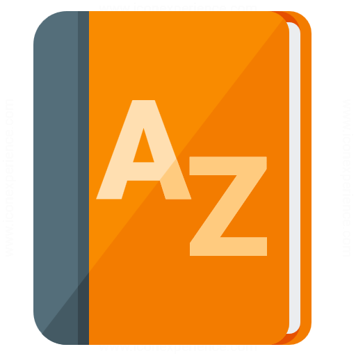 Iconexperience G Collection Dictionary Icon