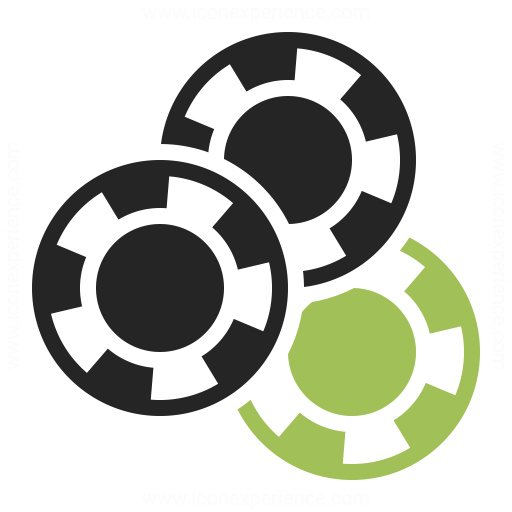 Gambling Chips Icon Iconexperience