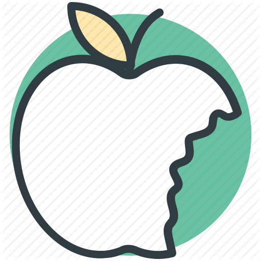 Apple, Food, Fresh Food, Fruit, Healthy Diet Icon