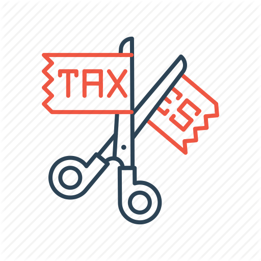 Different, Equal, Gst, No, Scissor, Tax Icon