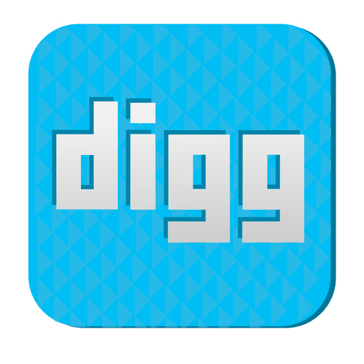 Digg Rubber Icon