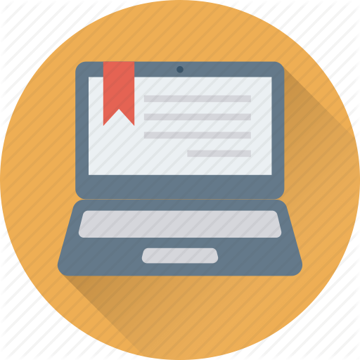 Digital Study, Diploma, E Learning, Laptop, Online Certificate Icon