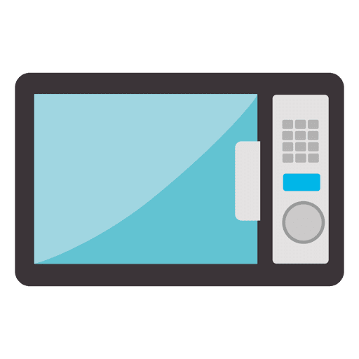 Flat Microwave Oven Icon