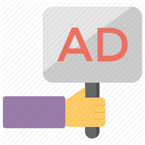 Ad Board, Advertising, Advertising Stand, Banners, Sign Board Icon