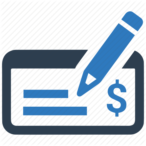 Check, Cheque, Invoice, Payment, Receipt, Sign, Signature Icon