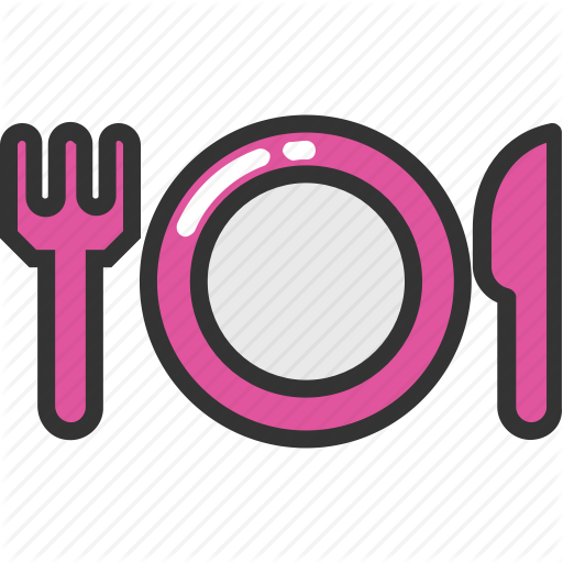 Dining, Fork, Knife, Plate, Restaurant Icon