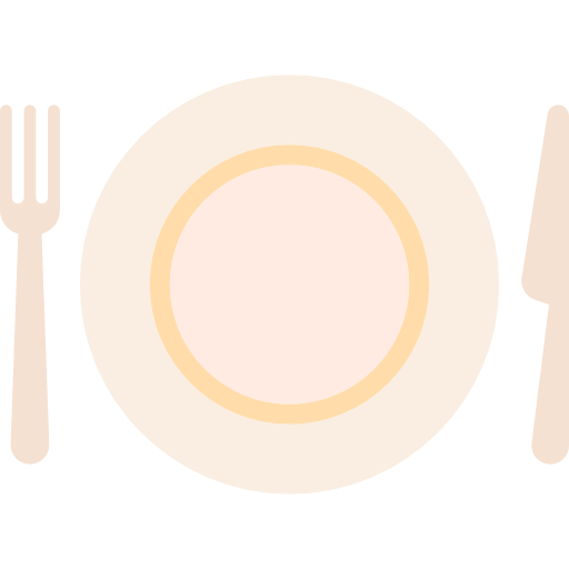 Cutlery, Restaurant, Dish, Knife, Fork, Tools And Utensils, Plate Icon