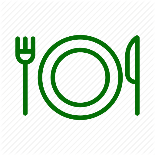 Dinner, Dish, Eat, Plate Icon