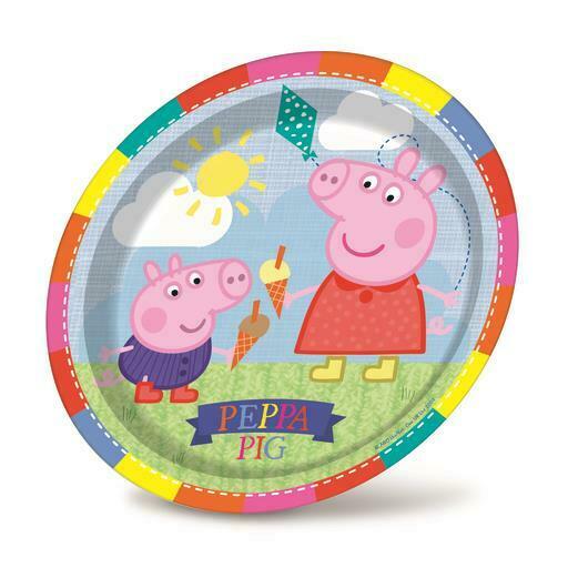 Peppa Pig Paper Party Dinner Plates X Ebay