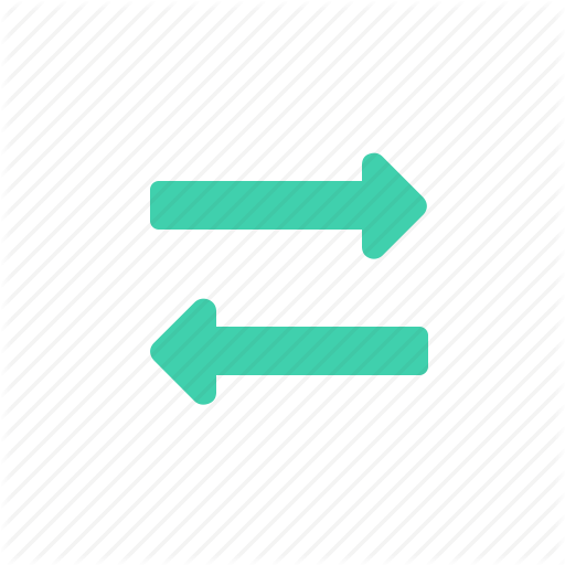 Arrows, Direction, Opposite Direction Icon
