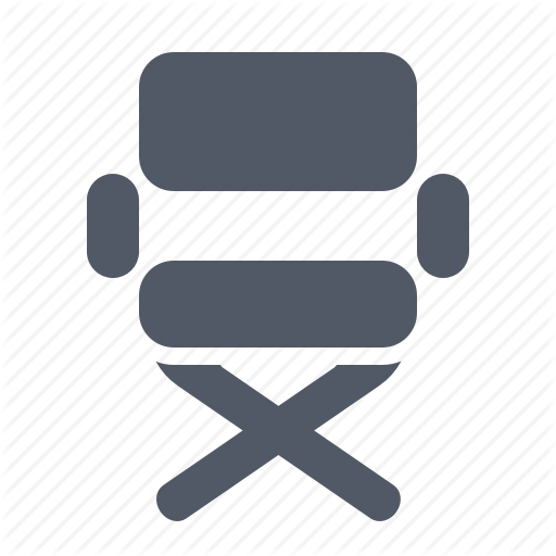 Chair, Director, Movie, Seat Icon