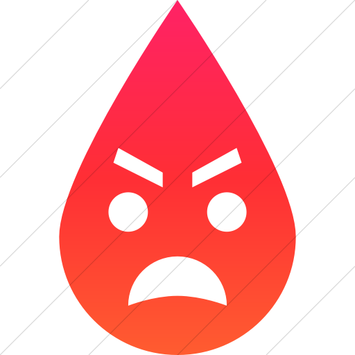 Simple Ios Orange Gradient Iconathon Dirty Water Icon