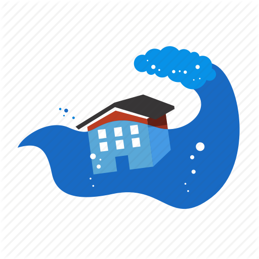 Disaster, Environment, Float, Flood, Nature, Water, Wave Icon