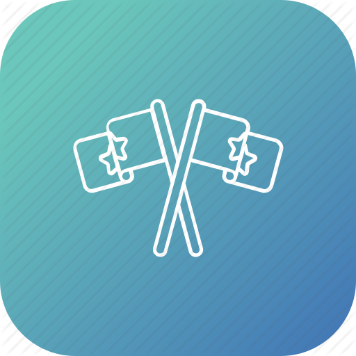 Election, Flag, Logo, Party, Sign Icon