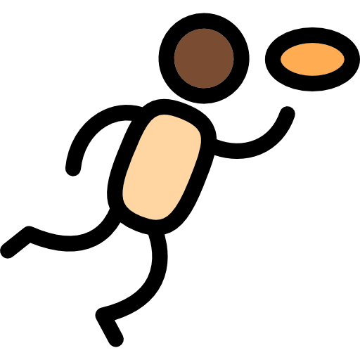 Sports, Game, Jump, Play, Leisure, Frisbee, Disc Icon