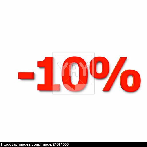 Discount Icon On A White Background Image